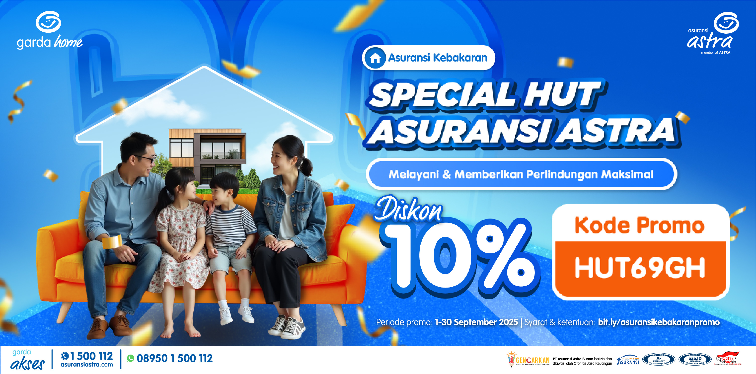 Promo Asuransi Kebakaran untuk Rumah Tinggal Anda  